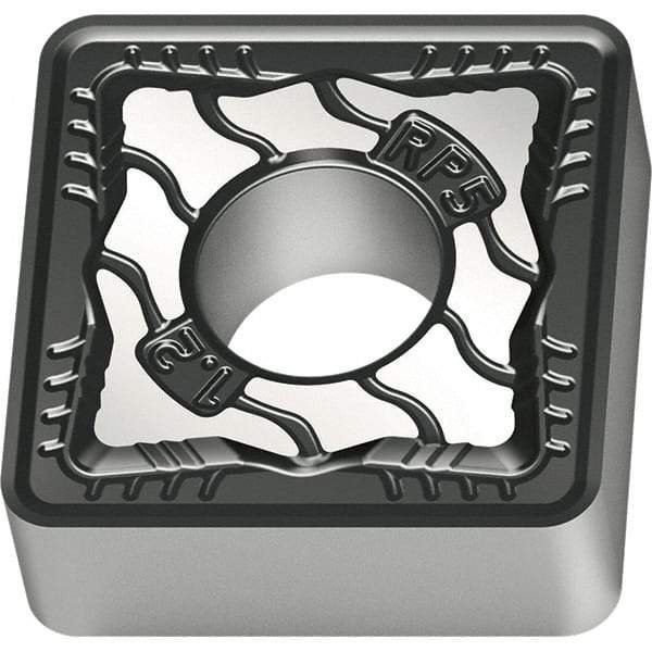 Walter - SNMG432 RP5 Grade WPP20S Carbide Turning Insert - TiCN/Al2O3/TiN Finish, 90° Square, 1/2" Inscr Circle, 3/16" Thick, 1/32" Corner Radius - Eagle Tool & Supply