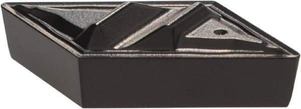 Kennametal - NPGR51 FP Grade KCM25 Carbide Turning Insert - TiN/TiCN/Al2O3 Finish, Parallelogram, 1/8" Thick, 1/64" Corner Radius - Eagle Tool & Supply