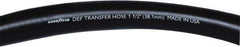 Continental ContiTech - 1-1/2" ID x 2.1" OD, 100' OAL, DEF Transfer Hose - 250 Max Working psi, -40 to 257°F, Black - Eagle Tool & Supply