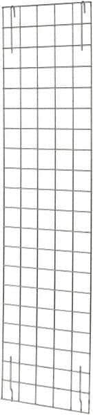Quantum Storage - 22" Wide, Open Shelving Accessory/Component - Chrome, Chrome Finish, 62" Long, Use with Wire Shelving Units - Eagle Tool & Supply