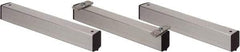 Quantum Storage - 2" Wide, Open Shelving Accessory/Component - Aluminum, Anodized Aluminum Finish, 24" Long, Use with Wire Shelving Units - Eagle Tool & Supply