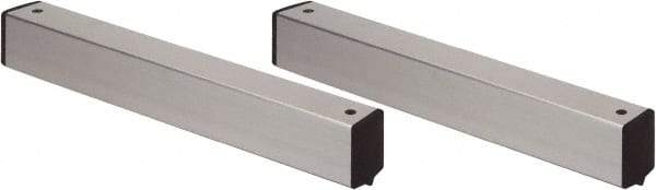 Quantum Storage - 2" Wide, Open Shelving Accessory/Component - Aluminum, Anodized Aluminum Finish, 24" Long, Use with Wire Shelving Units - Eagle Tool & Supply