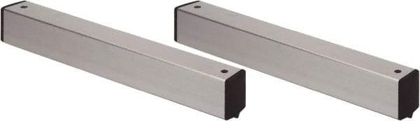 Quantum Storage - 2" Wide, Open Shelving Accessory/Component - Aluminum, Anodized Aluminum Finish, 30" Long, Use with Wire Shelving Units - Eagle Tool & Supply