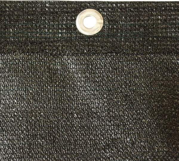 Tenax - Woven Polypropylene Privacy Screen - Black - Eagle Tool & Supply