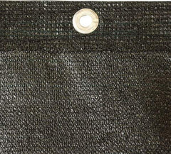 Tenax - Woven Polypropylene Privacy Screen - Black - Eagle Tool & Supply
