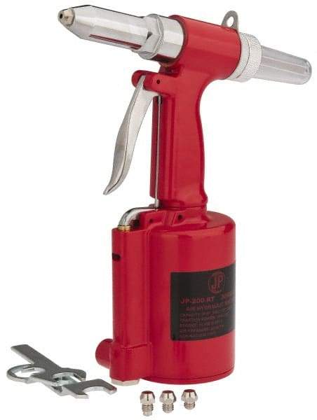 PRO-SOURCE - 3/32, 1/8, 5/32 & 3/16" Capacity, Air Riveter - 4 CFM, 14mm Long Stroke, 1/4 NPT Inlet - Eagle Tool & Supply