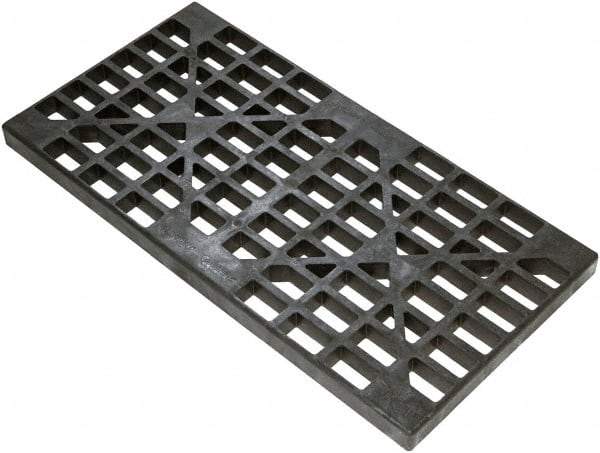 Justrite - 4' Long x 2' Wide x 2-1/2" High, Spill Containment Pallet Grate - Compatible with Justrite Pallets & Accumulations Centers - Eagle Tool & Supply