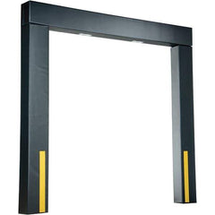 Vestil - 8' Door Width x 8' Door Height Polyester Dock Seal - Black - Eagle Tool & Supply