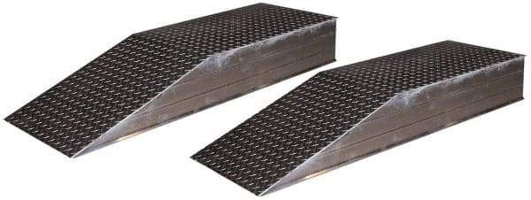 Vestil - 48" Long x 24" Wide x 6" High, Aluminum Truck Wheel Riser - 24,000 Lb Load Limit - Eagle Tool & Supply