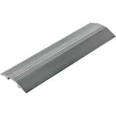 Vestil - 7" Long x 24" Wide x 1-1/8" High, Aluminum Hose & Cable Ramp - 2-1/2 Inch Long x 3/4 Inch High Hose and Cable Cavity - Eagle Tool & Supply