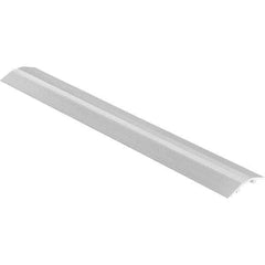 Vestil - 48" Long x 7" Wide x 1-1/8" High, Aluminum Hose & Cable Ramp - 2-1/2 Inch Long x 3/4 Inch High Hose and Cable Cavity - Eagle Tool & Supply