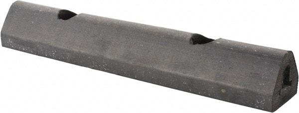 Vestil - 12 Inch Long x 2 Inch Wide x 1-3/4 Inch High Extruded Half-Oval Fender Bumper - 12 Inch Long x 2 Inch Wide x 1-3/4 Inch High Extruded Half-Oval Fender Bumper - Eagle Tool & Supply