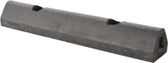 Vestil - 12 Inch Long x 2 Inch Wide x 1-3/4 Inch High Extruded Half-Oval Fender Bumper - 12 Inch Long x 2 Inch Wide x 1-3/4 Inch High Extruded Half-Oval Fender Bumper - Eagle Tool & Supply