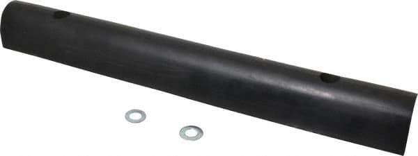Vestil - 18 Inch Long x 2 Inch Wide x 1-3/4 Inch High Extruded Half-Oval Fender Bumper - 18 Inch Long x 2 Inch Wide x 1-3/4 Inch High Extruded Half-Oval Fender Bumper - Eagle Tool & Supply