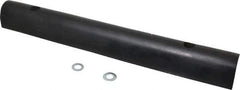 Vestil - 18 Inch Long x 2 Inch Wide x 1-3/4 Inch High Extruded Half-Oval Fender Bumper - 18 Inch Long x 2 Inch Wide x 1-3/4 Inch High Extruded Half-Oval Fender Bumper - Eagle Tool & Supply