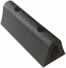 Vestil - 18 Inch Long x 4-1/2 Inch Wide x 4 Inch High Extruded Half-Oval Fender Bumper - 18 Inch Long x 4-1/2 Inch Wide x 4 Inch High Extruded Half-Oval Fender Bumper - Eagle Tool & Supply