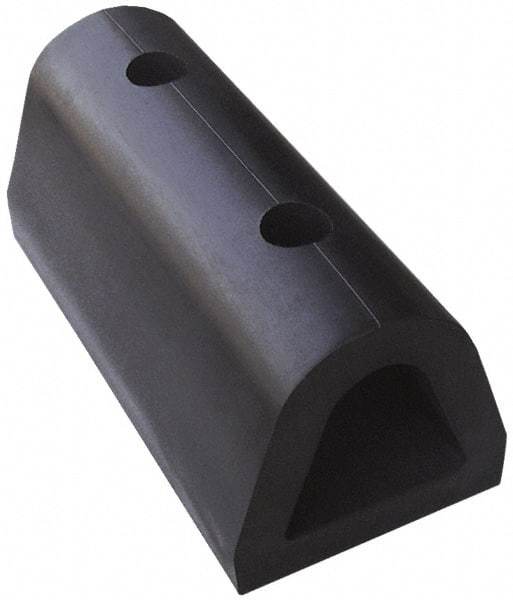 Vestil - 36 Inch Long x 6 Inch Wide x 6 Inch High Extruded Half-Oval Fender Bumper - 36 Inch Long x 6 Inch Wide x 6 Inch High Extruded Half-Oval Fender Bumper - Eagle Tool & Supply