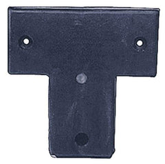 Vestil - 22 Inch Wide x 22 Inch High x 3 Inch Projection Molded Rubber Bumper - 22 Inch Wide x 22 Inch High x 3 Inch Projection Molded Rubber Bumper - Eagle Tool & Supply