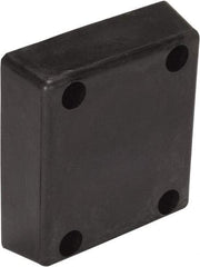 Vestil - 13 Inch Wide x 12 Inch High x 4 Inch Projection Molded Rubber Bumper - 13 Inch Wide x 12 Inch High x 4 Inch Projection Molded Rubber Bumper - Eagle Tool & Supply