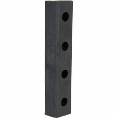 Vestil - 20 Inch Long x 4-1/2 Inch Wide x 3 Inch Projection Molded Rubber Bumper - 20 Inch Long x 4-1/2 Inch Wide x 3 Inch Projection Molded Rubber Bumper - Eagle Tool & Supply