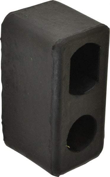 Vestil - 6 Inch Long x 3 Inch Wide x 3-1/2 Inch High Dock Bumper - 6 Inch Long x 3 Inch Wide x 3-1/2 Inch High Dock Bumper - Eagle Tool & Supply