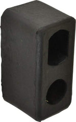 Vestil - 6 Inch Long x 3 Inch Wide x 3-1/2 Inch High Dock Bumper - 6 Inch Long x 3 Inch Wide x 3-1/2 Inch High Dock Bumper - Eagle Tool & Supply