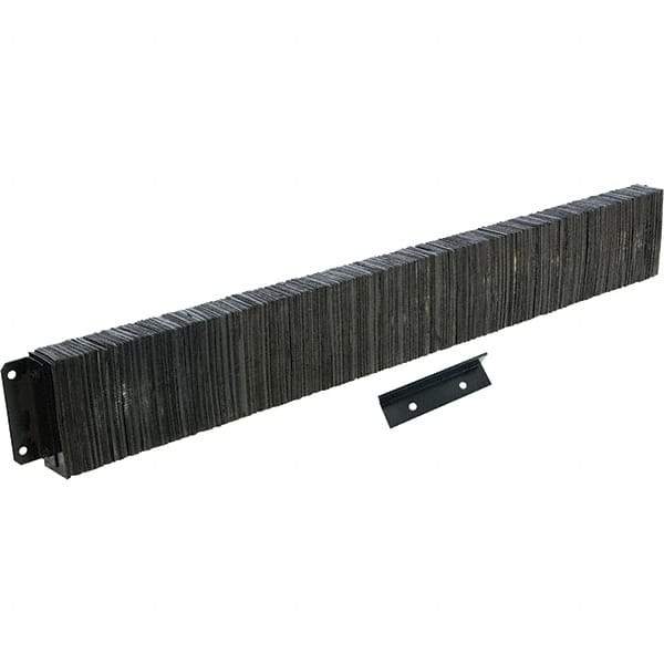 Vestil - 96 Inch Wide x 12 Inch High x 4 Inch Projection Laminated Dock Bumper - 96 Inch Wide x 12 Inch High x 4 Inch Projection Laminated Dock Bumper - Eagle Tool & Supply