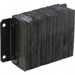 Vestil - 18 Inch Wide x 12 Inch High x 6 Inch Projection Laminated Dock Bumper - 18 Inch Wide x 12 Inch High x 6 Inch Projection Laminated Dock Bumper - Eagle Tool & Supply
