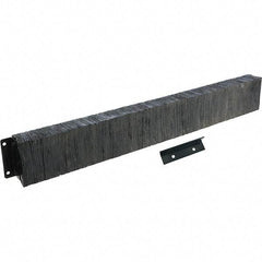 Vestil - 96 Inch Wide x 12 Inch High x 6 Inch Projection Laminated Dock Bumper - 96 Inch Wide x 12 Inch High x 6 Inch Projection Laminated Dock Bumper - Eagle Tool & Supply