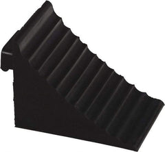 Vestil - 7-1/4" Wide x 7-1/2" High x 11" Deep, Rubber Wheel Chock - Eagle Tool & Supply