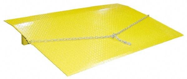 Vestil - 4,400 Lb Steel Dock Plate - 60" Long x 48" Wide x 9" High - Eagle Tool & Supply