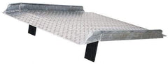 Vestil - 800 Lb Aluminum Dock Board - 60" Long x 36" Wide x 10" High - Eagle Tool & Supply
