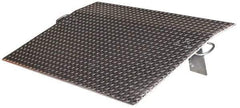 Vestil - 2,500 Lb Aluminum Dock Plate - 36" Long x 36" Wide x 5" High - Eagle Tool & Supply