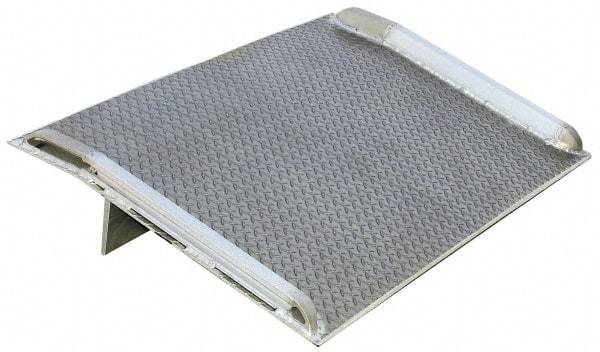 Vestil - 11,000 Lb Aluminum Dock Board - 54" Long x 84" Wide x 8-1/2" High - Eagle Tool & Supply