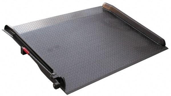 Vestil - 15,000 Lb Steel Dock Board - 66" Long x 72" Wide x 10" High - Eagle Tool & Supply