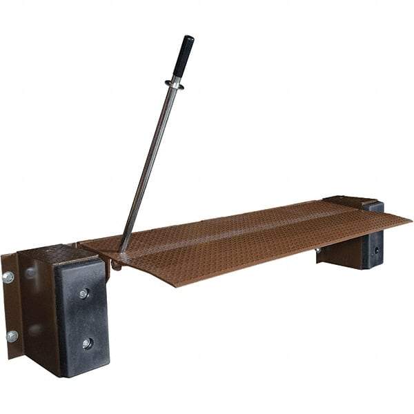 Vestil - 25,000 Lbs. Load Limit Mechanical Edge of Dock Leveler - 72 Inches of Usable Width - Eagle Tool & Supply
