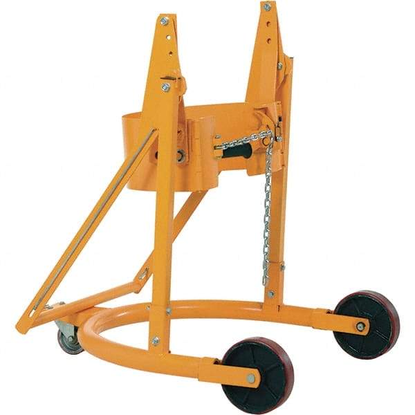 Value Collection - 1,496 Lb Load Capacity, Drum Carrier/Rotator - For 55 Gal Drums - Eagle Tool & Supply