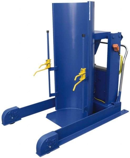 Vestil - 1,000 Lb Load Capacity, Drum Dumper - 63-3/4" High - Eagle Tool & Supply