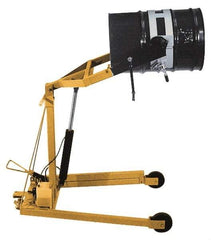 Vestil - 800 Lb Load Capacity, 55 Gal Drum Carrier/Rotator/Boom - For 55 Gal Drums - Eagle Tool & Supply