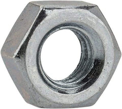 Value Collection - M6x1.00 Metric Coarse Steel Right Hand Hex Nut - 10mm Across Flats, 5mm High, Hot Dipped Galvanized Finish - Eagle Tool & Supply