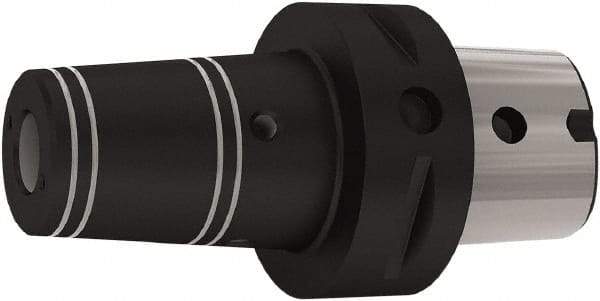 Seco - 1" Shank Diam, 1" Hole Diam, C8 Modular Connection Shrink Fit Tool Holder & Adapter - 101.6mm Projection, 44mm Nose Diam, Through Coolant - Exact Industrial Supply