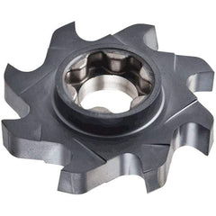 Iscar - SD D Grade IC908 Carbide T-Slot Milling Tip Insert - TiAlN Finish, 32" Cutting Diam - Eagle Tool & Supply