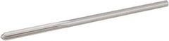 Hertel - 0.215" High Speed Steel 6 Flute Chucking Reamer - Straight Flute, 0.2075" Straight Shank, 1-1/4" Flute Length, 5" OAL - Eagle Tool & Supply