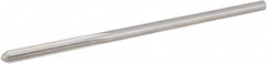 Chucking Reamer: 0.1435″ Dia, 4″ OAL, 1″ Flute Length, Straight Shank, High Speed Steel 4 Flute, RH