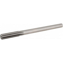 Hertel - 33/64" High Speed Steel 6 Flute Chucking Reamer - Eagle Tool & Supply