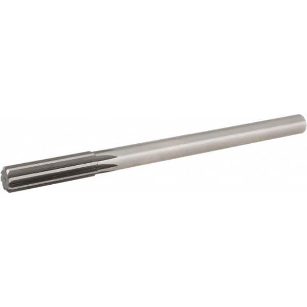 Hertel - 0.811" High Speed Steel 8 Flute Chucking Reamer - Eagle Tool & Supply