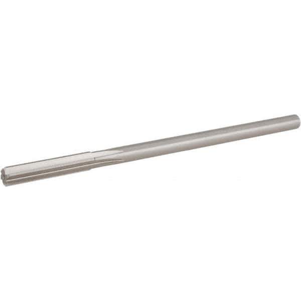 Hertel - Letter I Cobalt 6 Flute Chucking Reamer - Straight Flute, Straight Shank, 1-1/2" Flute Length, 6" OAL - Eagle Tool & Supply