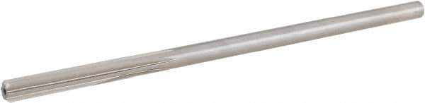 Hertel - 0.1885" Cobalt 6 Flute Chucking Reamer - Straight Flute, Straight Shank, 1-1/8" Flute Length, 4-1/2" OAL - Eagle Tool & Supply