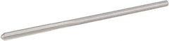 Hertel - #43 Cobalt 4 Flute Chucking Reamer - Straight Flute, 0.081" Straight Shank, 3/4" Flute Length, 3" OAL - Eagle Tool & Supply