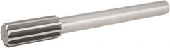 Hertel - 1-1/2" High Speed Steel 10 Flute Chucking Reamer - Eagle Tool & Supply